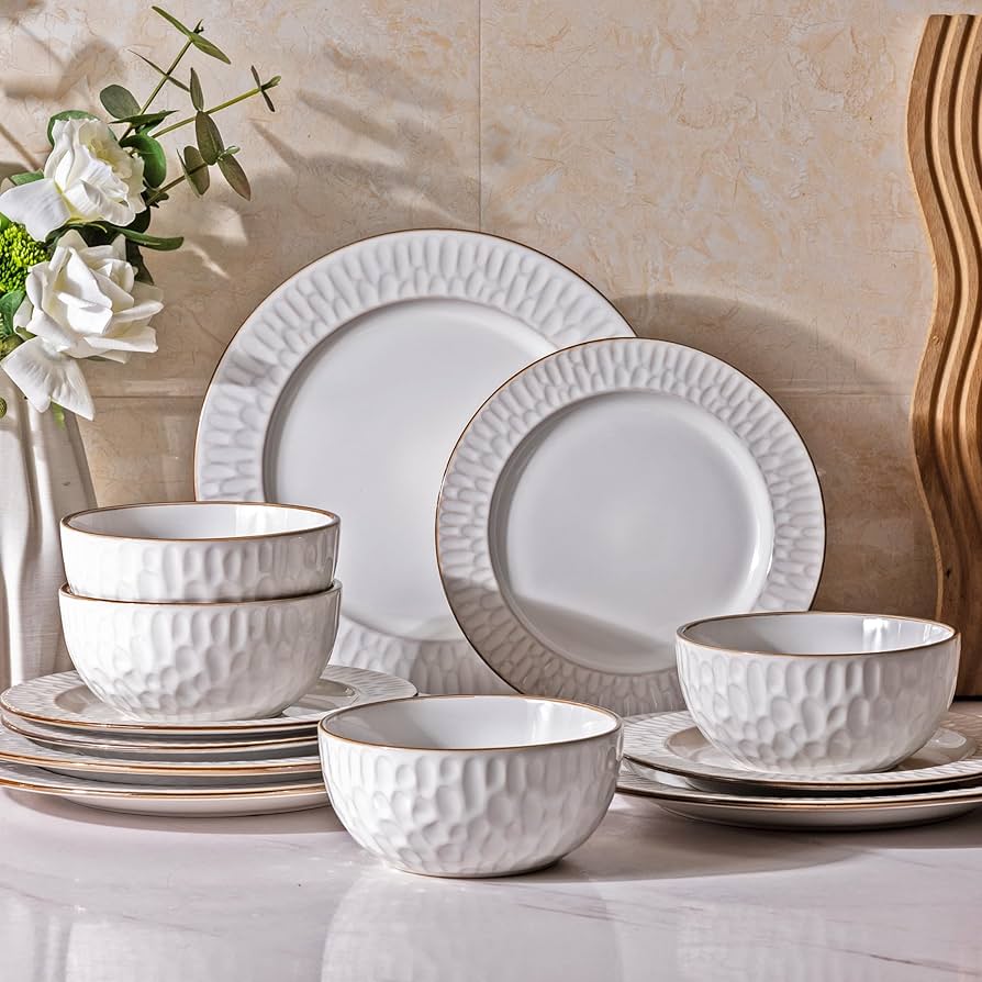食器 Ren / Eng available Amazon.com | GBHOME Ceramic Dinnerware Sets for 4, 16 Pieces